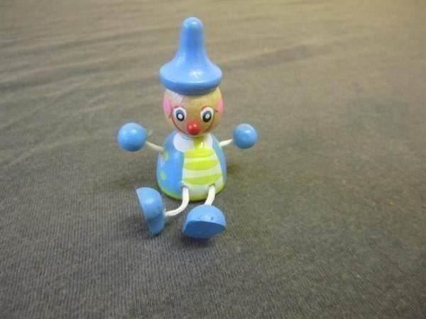 Jouets: Clowns, blau, Holz – D'occasion à Zürich par abraxas1291