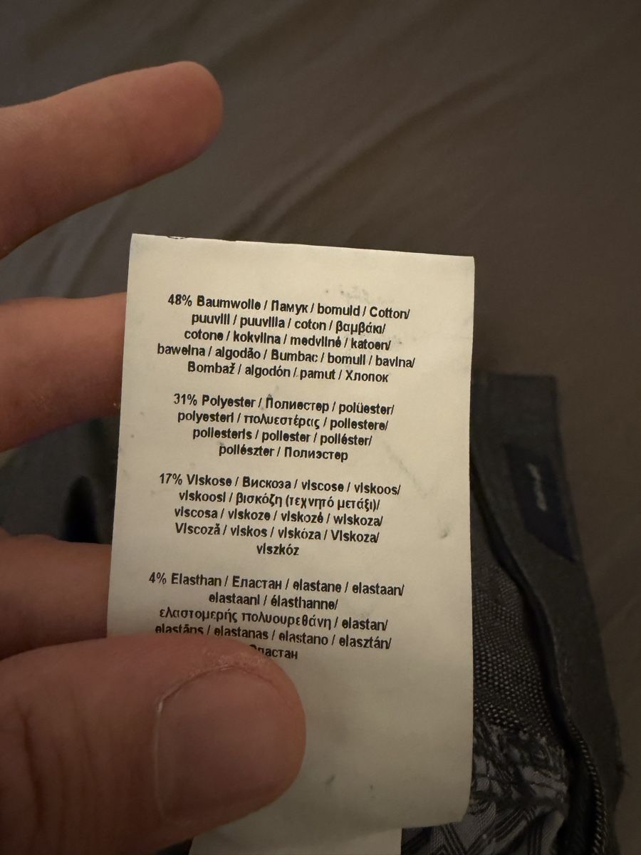 Pierre Cardin Pantaloni: Pierre Cardin Herren Hose Grau W34 – Usato da Zürich venduto da jak_89nh 3