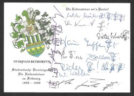 Studentenverbindung Rodensteiner Fribourg 1998
