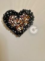 Handmade Crystal Heart Brooch ✨Like a Star✨