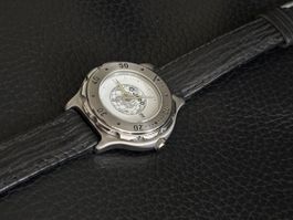 Armbanduhr Jeep mit Lederarmband