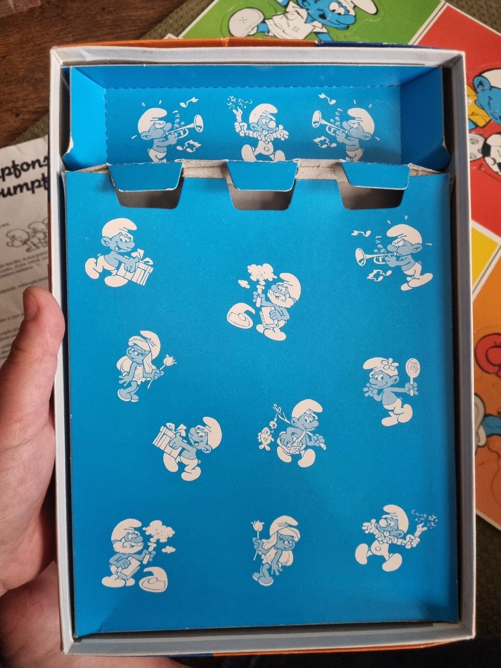 Ravensburger Giochi: Schtroumpfons les Schtroumpfs-Jeu de dés & puzzle  – Usato da Fribourg venduto da jarmilka 4