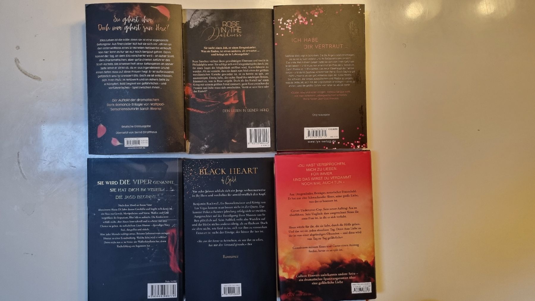 Libri: 6 Romance Bücher – Usato da Oberhofen am Thunersee venduto da EdelstAtelierSchmid 1