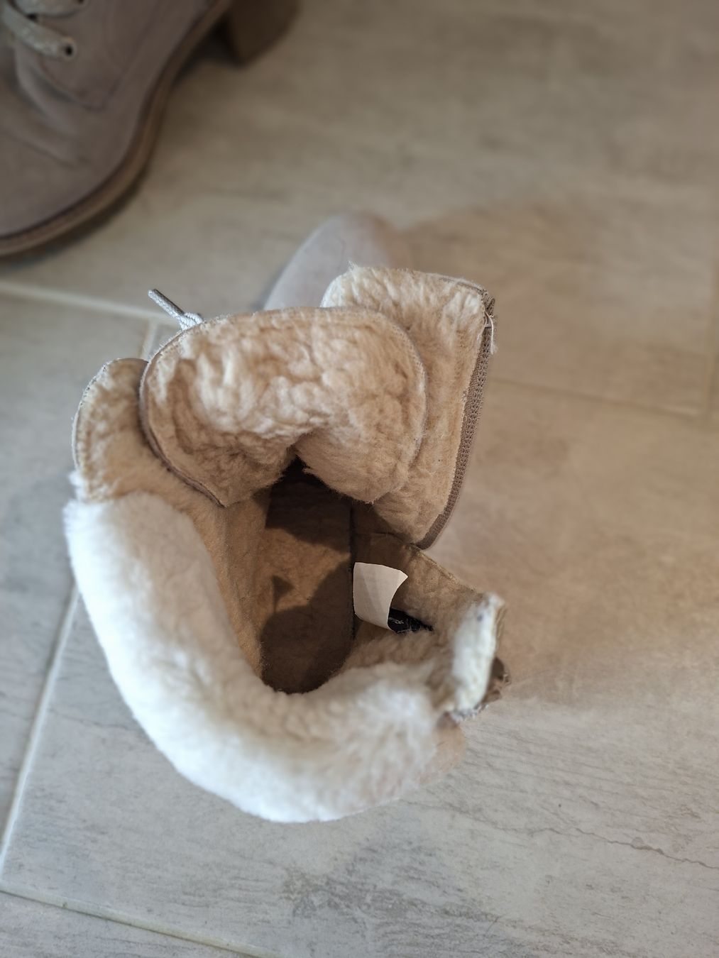 Tamaris Scarpe da donna: Tamaris Stiefelette Leder Beige – Usato da Hitzkirch venduto da Emanuela.Cucco 2
