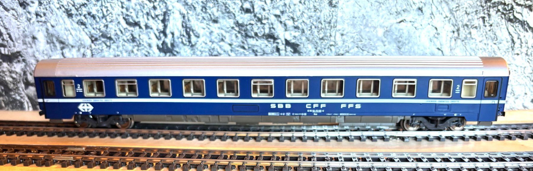 Roco Modellini di ferrovie: Liegewagen der SBB  Roco H0 AC – Usato da Zunzgen venduto da peppino2000 1