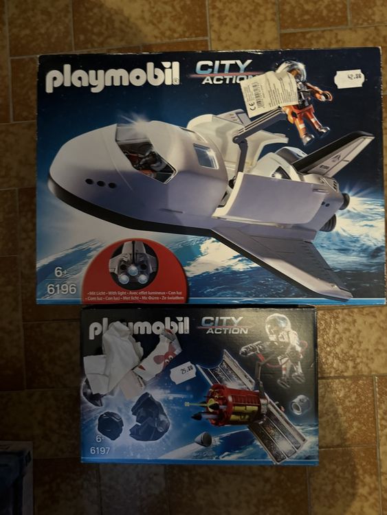 Jeux de construction: Lot Playmobil Police et Espace ✨ NEUFS ✨ – Neuf avec emballage d'origine à Martigny par gigikro