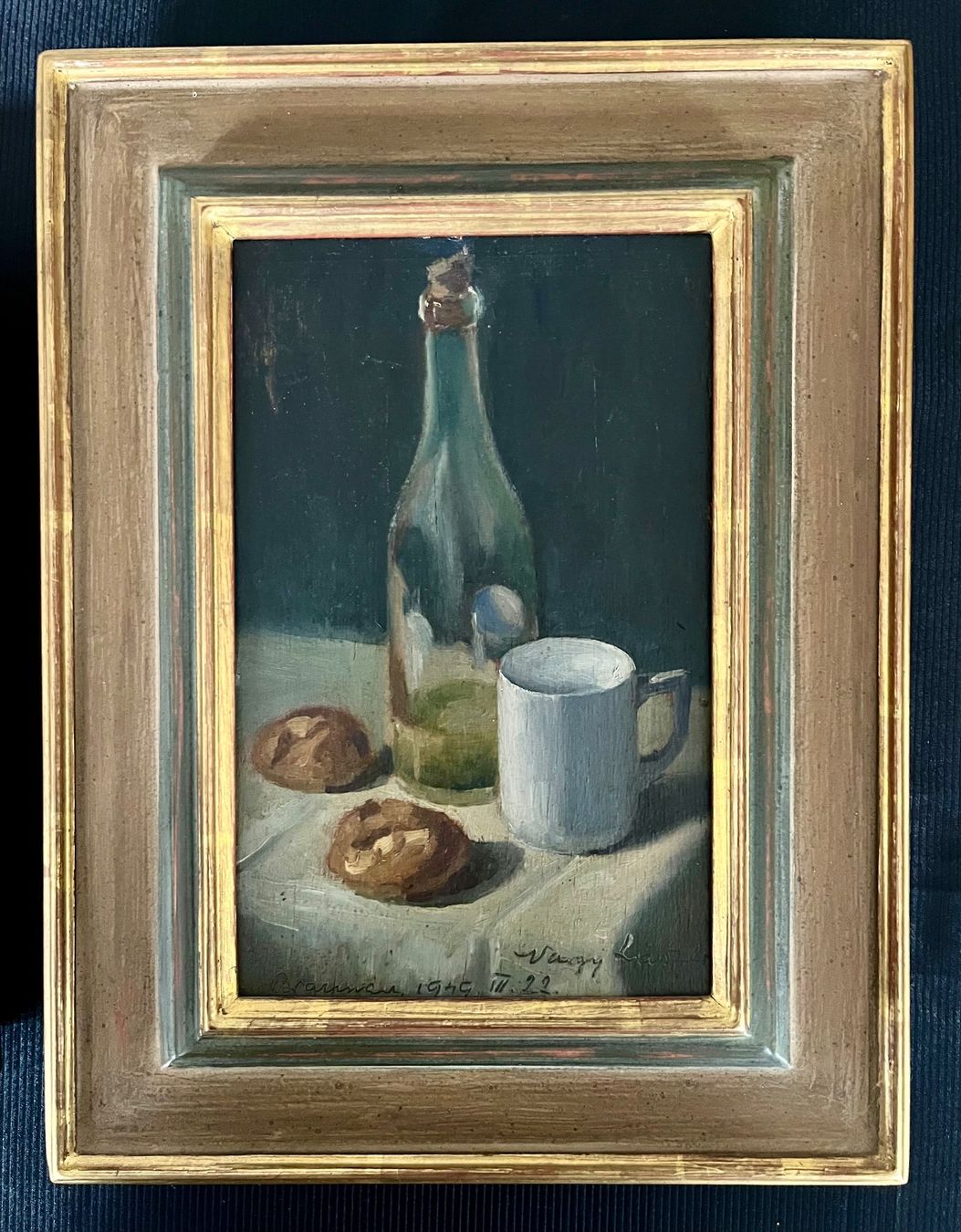 Gemälde: 2 x Stillleben, L. Nagy – Gebraucht aus Niederteufen von BeklaS1964 1
