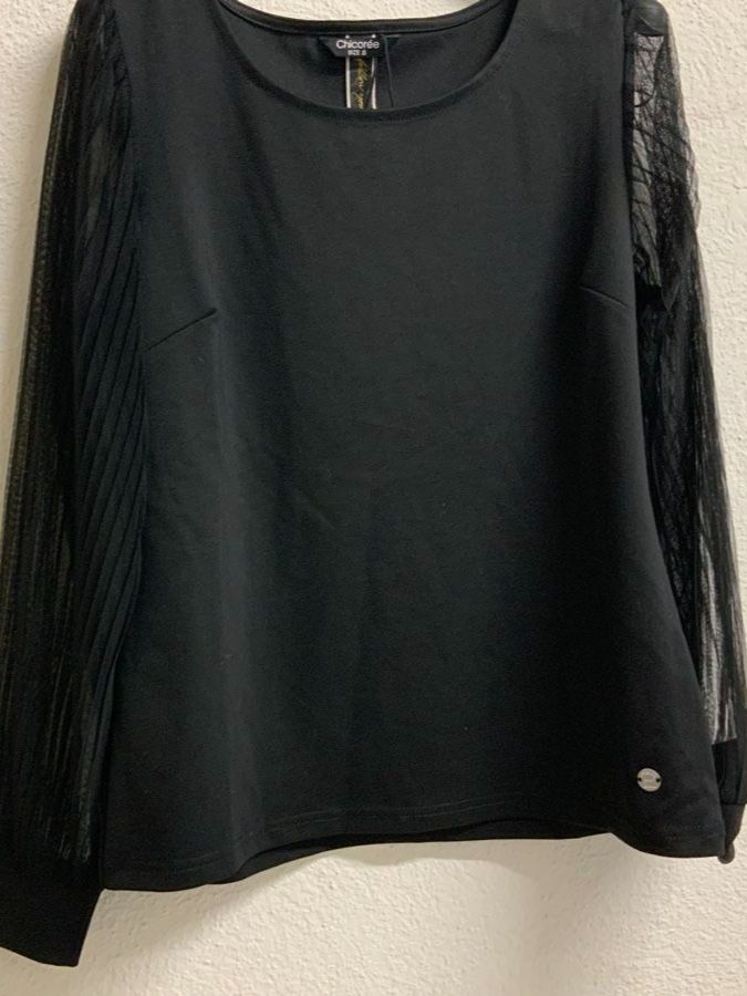 Camicette: Chicoree Damen Pullover Schwarz Groesse S Neu – Nuovo e nell'imballaggio originale da Wallisellen venduto da AS.TZ. 1