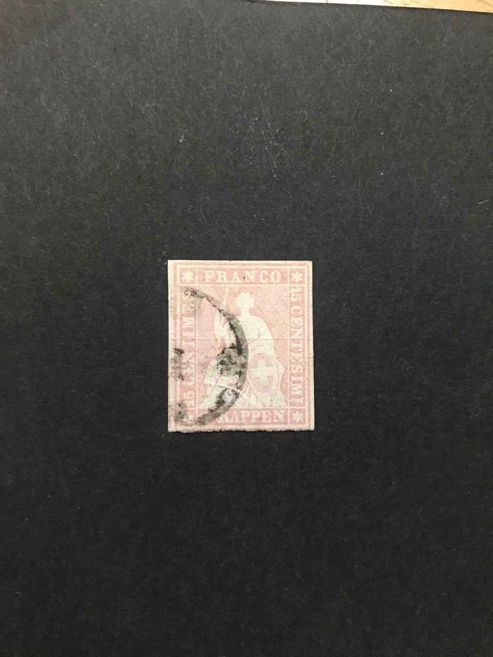 Tous les timbres: Strubel 24D geprüft – D'occasion à stäfa par brandy66