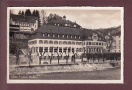BADEN - Hotel Freihof - 1937