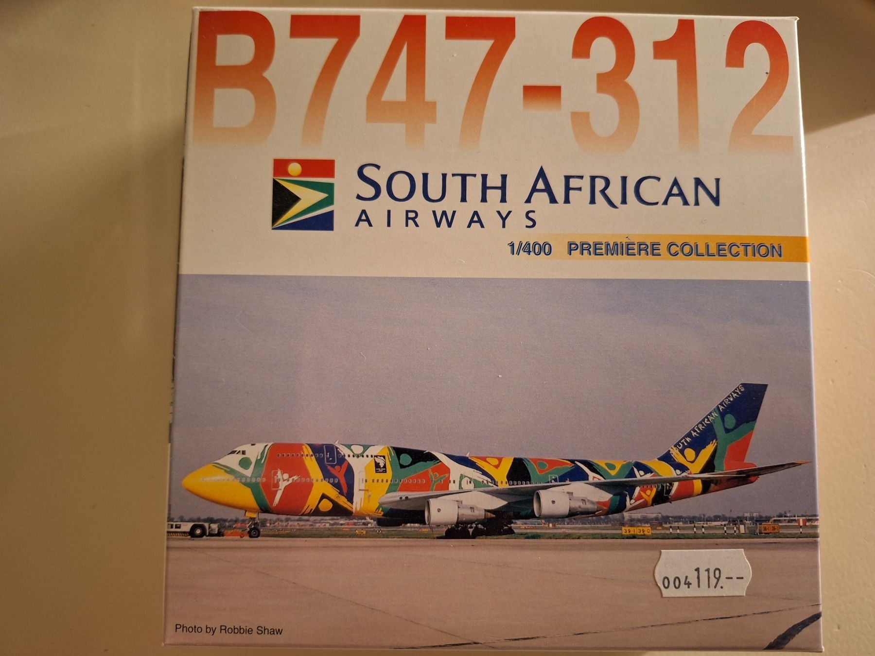 Boeing Modellbausätze & Standmodelle: South African B747-312 1:400 – Gebraucht aus Sargans von nicsam1815