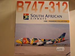 South African B747-312 1:400