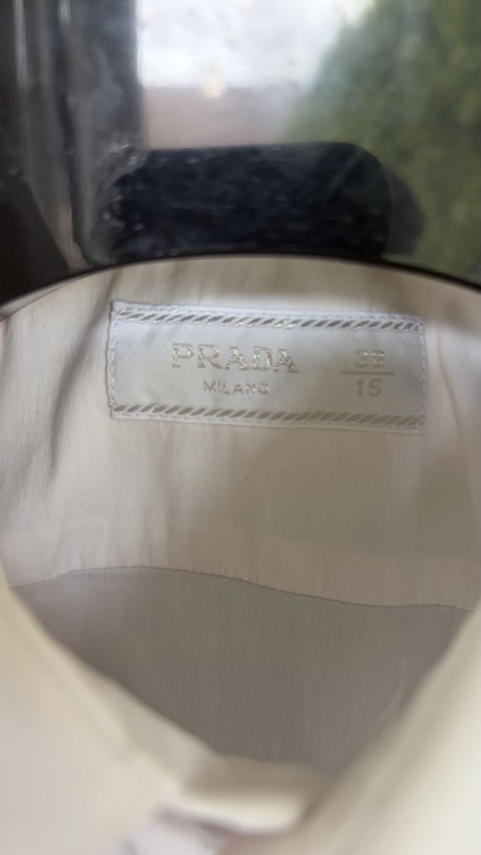 Prada Lotti di vestiti: Prada Hemd & Vintage Strickweste Herren Set Gr. M/38 – Usato da Zürich venduto da mat_bcg2 3