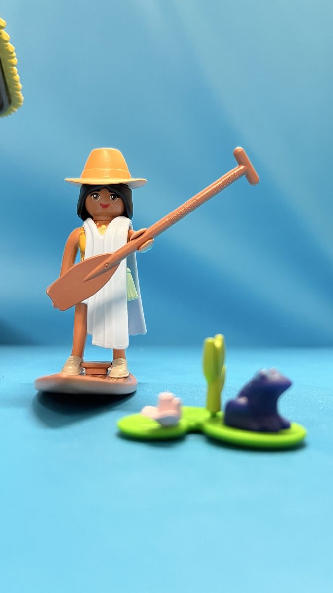 Playmobil Giocattoli: Playmobil  Paddeltour mit den Flussdelfinen – Usato da Winterthur venduto da Strubina 2