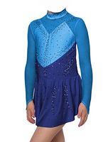 Eiskunstlauf Eislauf Kürkleid 14 / 158-164 neu mit Etikett