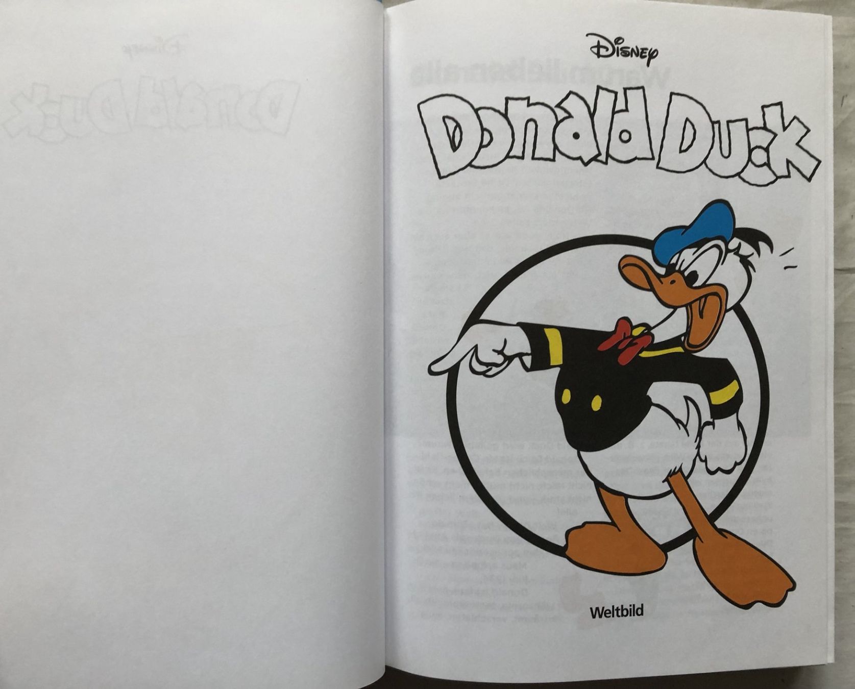 Fumetti: Bild COMIC-BIBLIOTHEK - Nr.2 - DONALD DUCK – Usato da Schaffhausen venduto da durruti 2