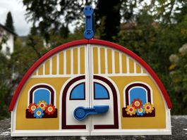 Playmobil-Garage oder Stall mit Pferd und Figur