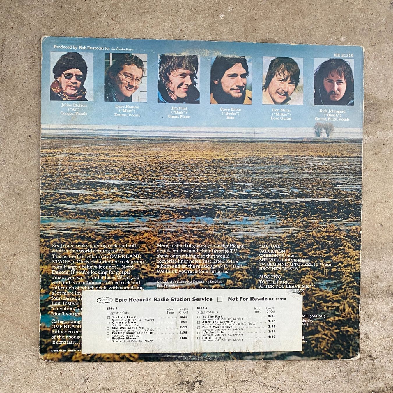 Dischi in vinile: Overland Stage LP Vinyl – Usato da Zürich venduto da honey-k 1