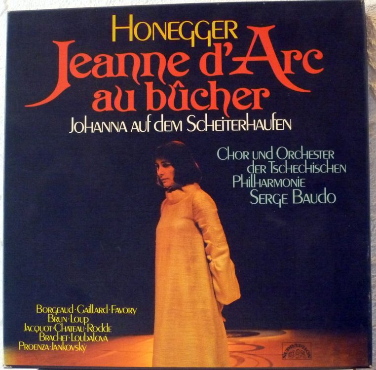Jeanne D&amp;#39;Arc Au Bûcher - Johanna Auf Dem Scheiterhaufen | Kaufen auf ...