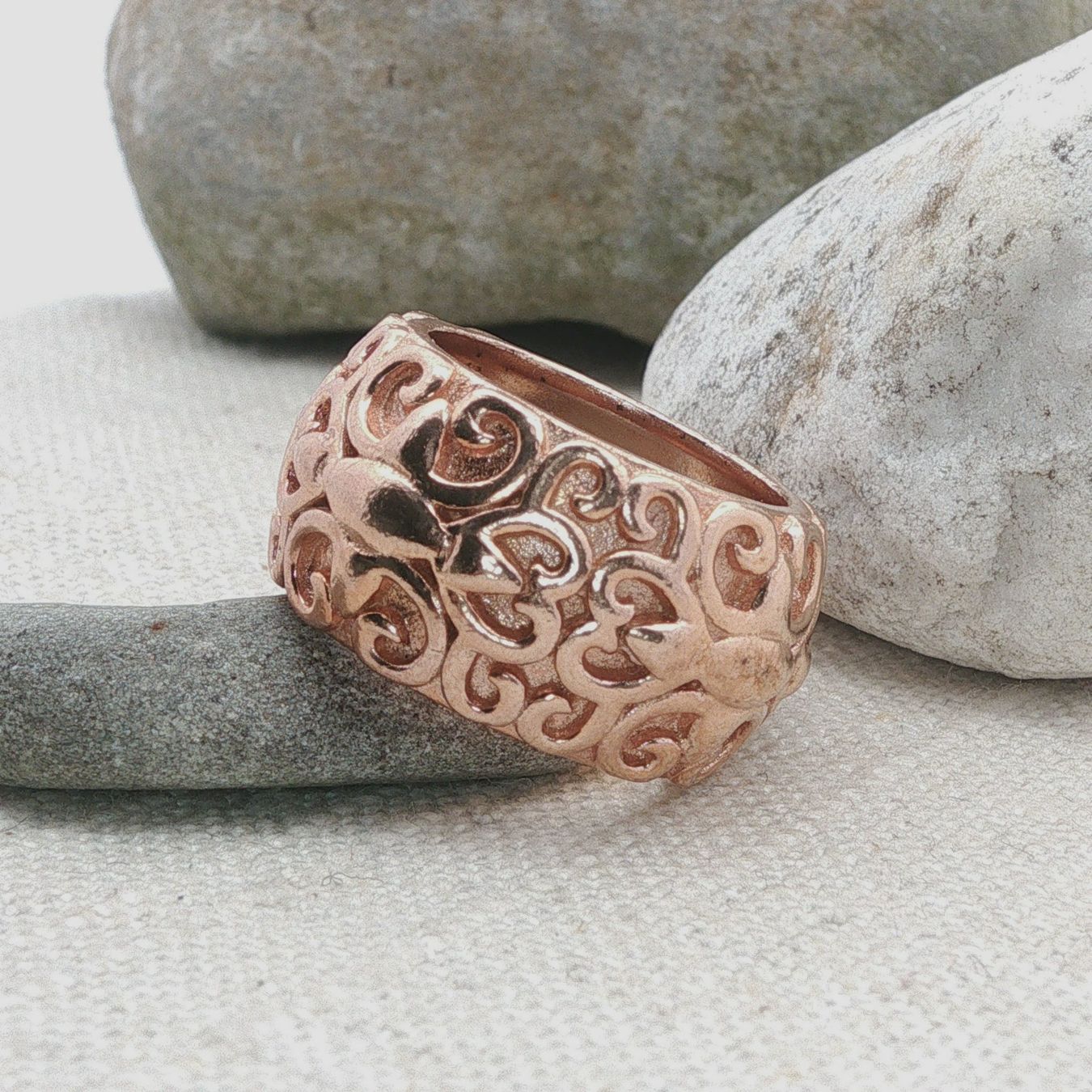 Olga Ribler Anelli: 925 Sterling Silber Statement Ring Grösse 56 – Nuovo (secondo la descrizione) da Luzern venduto da Schmuckoutlet 5