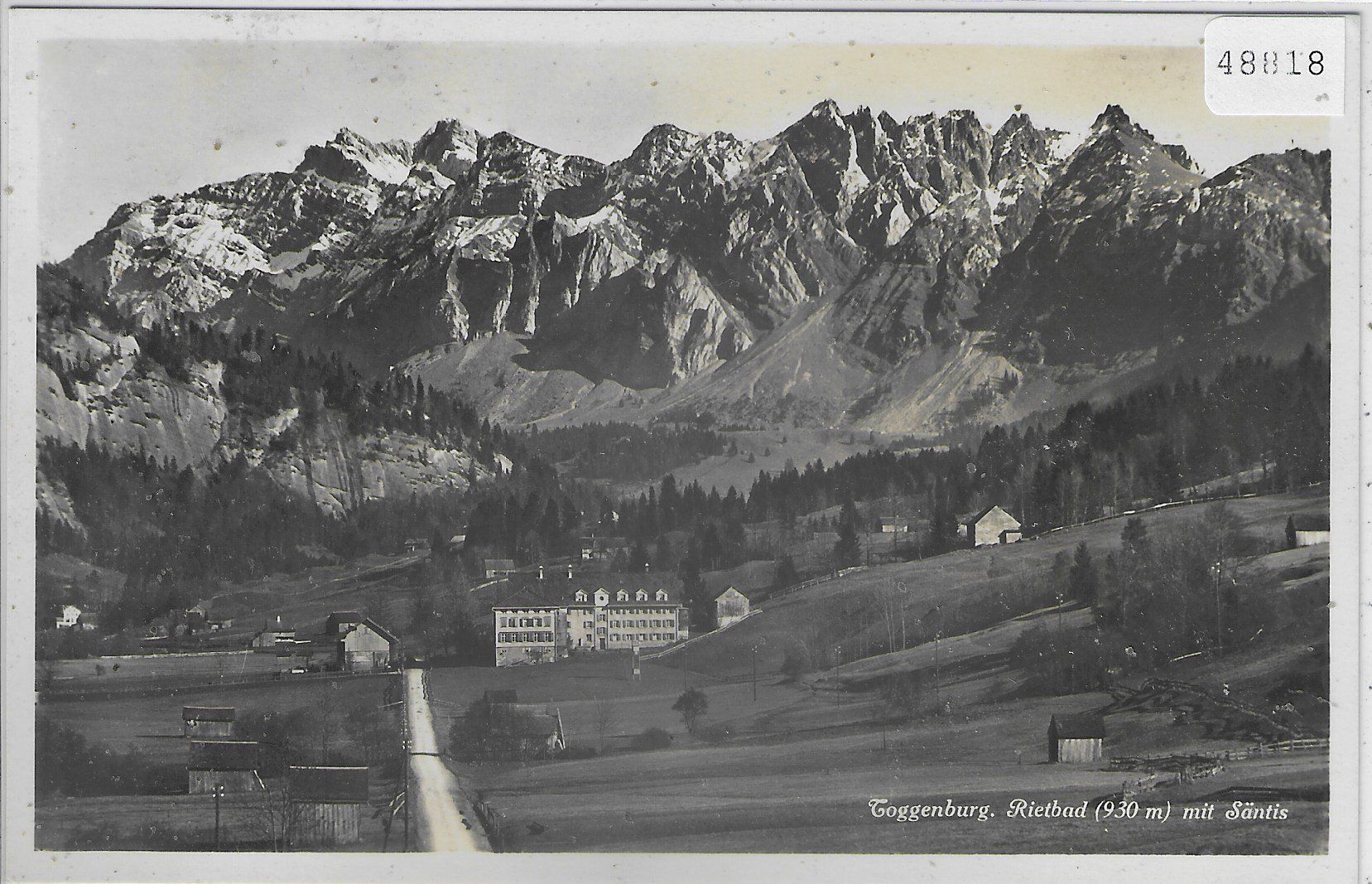 Cartoline postali: Toggenburg - Rietbad - Ennetbühl – Usato da Ettingen venduto da Kartenplanet