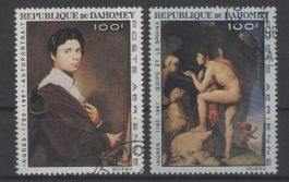 Dahomey (Benin) 1967 Nr. 307/08 o Ingres