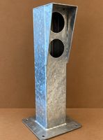 Woertz Anschlusssäule aus feuerverzinktem Stahl | unbenutzt