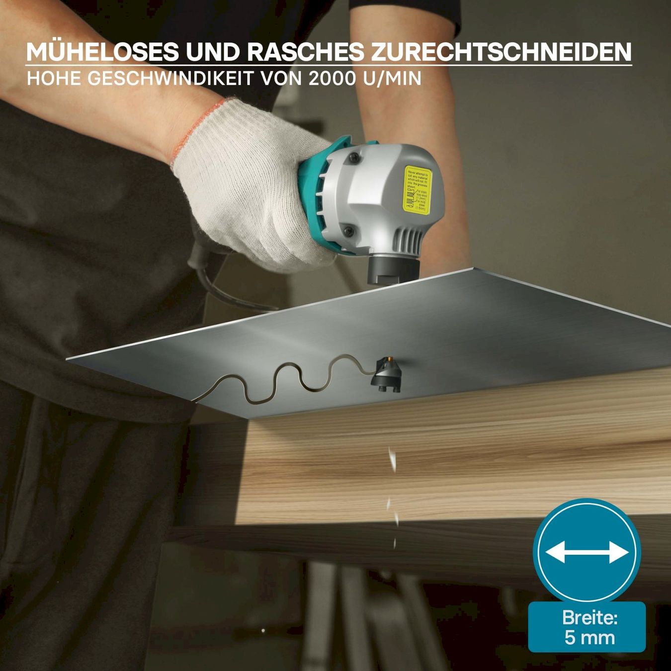 Tutti gli attrezzi: WilTec Blechnibbler 500W Blechknabber – Nuovo e nell'imballaggio originale da Bottighofen venduto da zaap 3