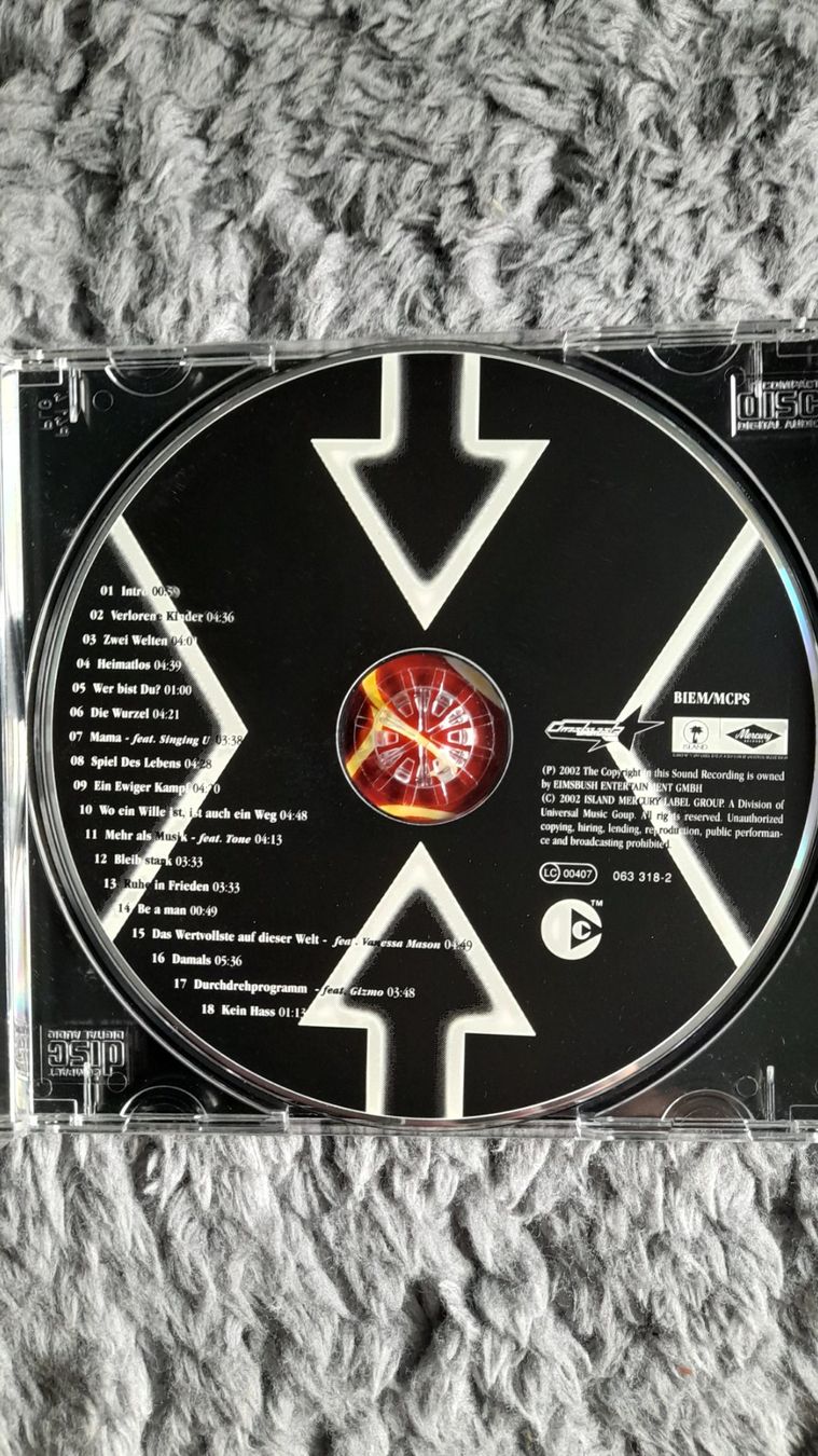 CDs: DANIEL X   EINE SCHWARZE DEUTSCHE GESCHICHTE    CD – Gebraucht aus Wetzikon ZH von Ramones01 2
