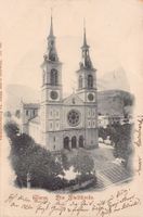 Glarus, Stadtkirche, gelaufen 1901
