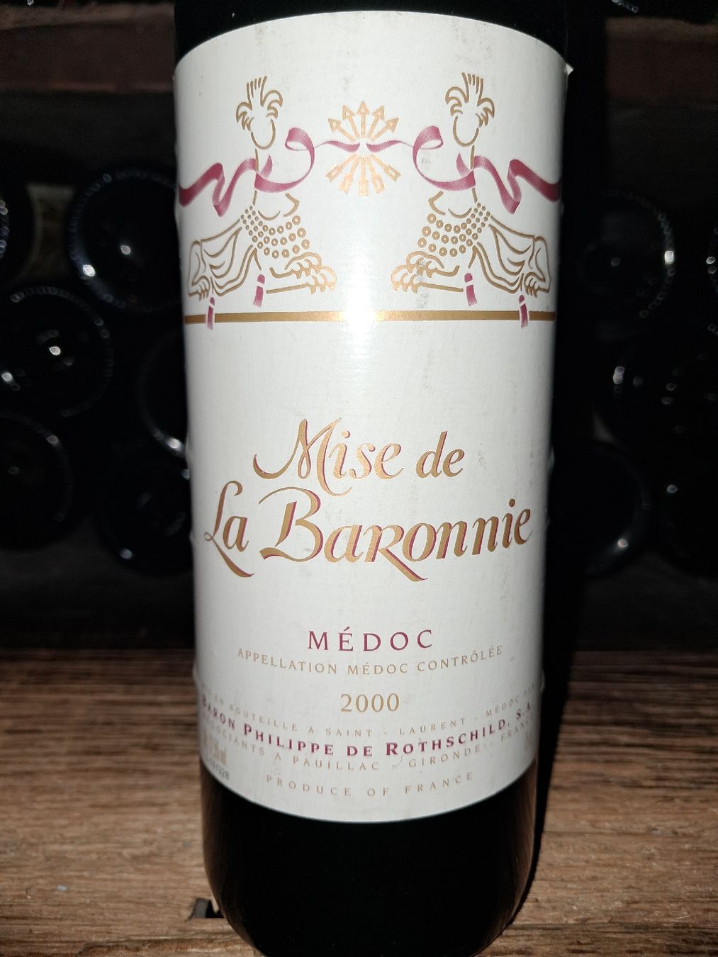 Vino: Mise de La Baronnie Médoc millésime 2000, – Nuovo e nell'imballaggio originale da Le locle venduto da juliensaran