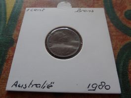 AUSTRALIA  1 Cent  1980