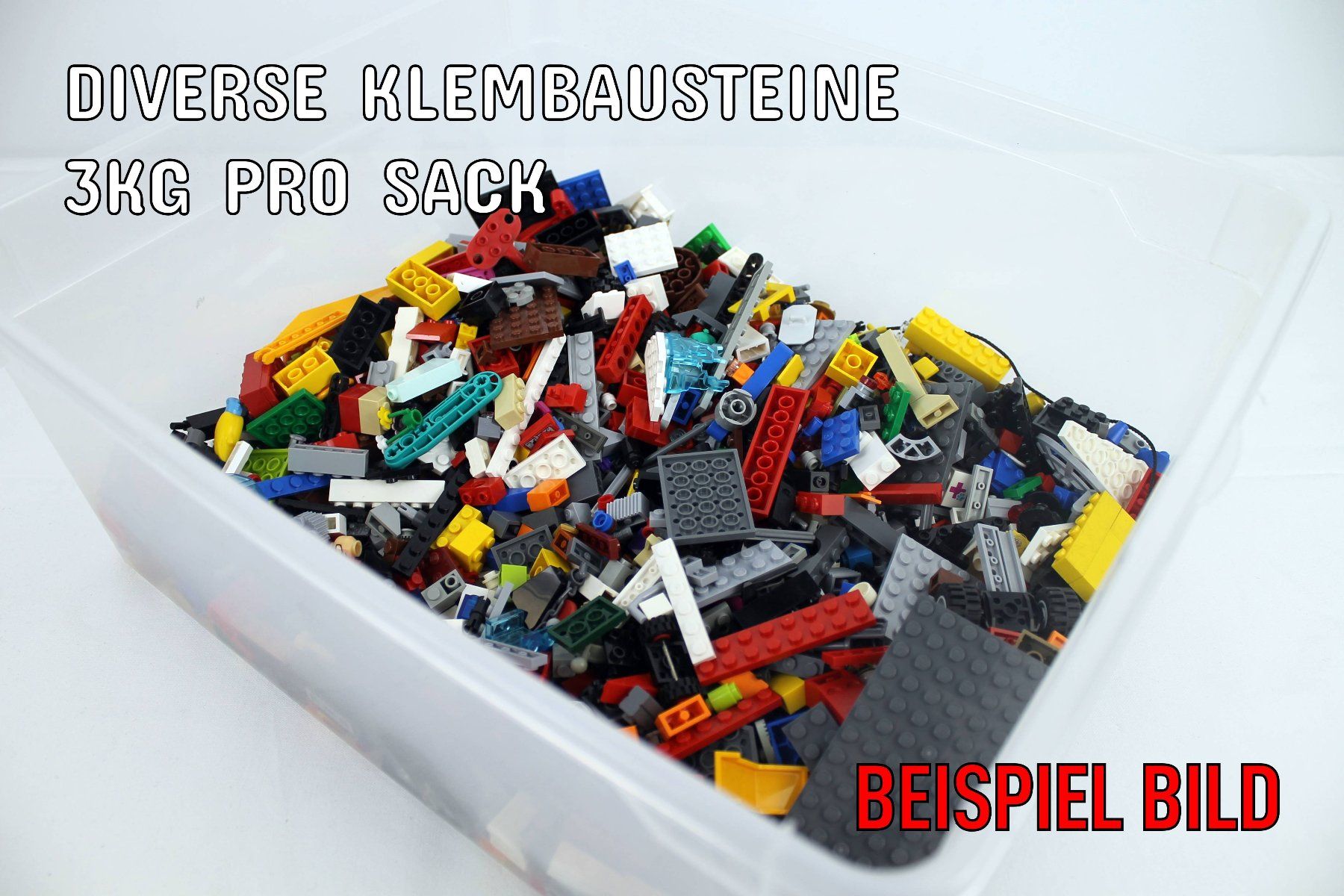 Lego Kit di costruzioni: Lego Klemmbausteine im 3 Kg Pack – Usato da Reinach BL venduto da bk_brockireinach