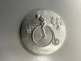 Medaille Silber 999 20,6g Sport Nostalgie