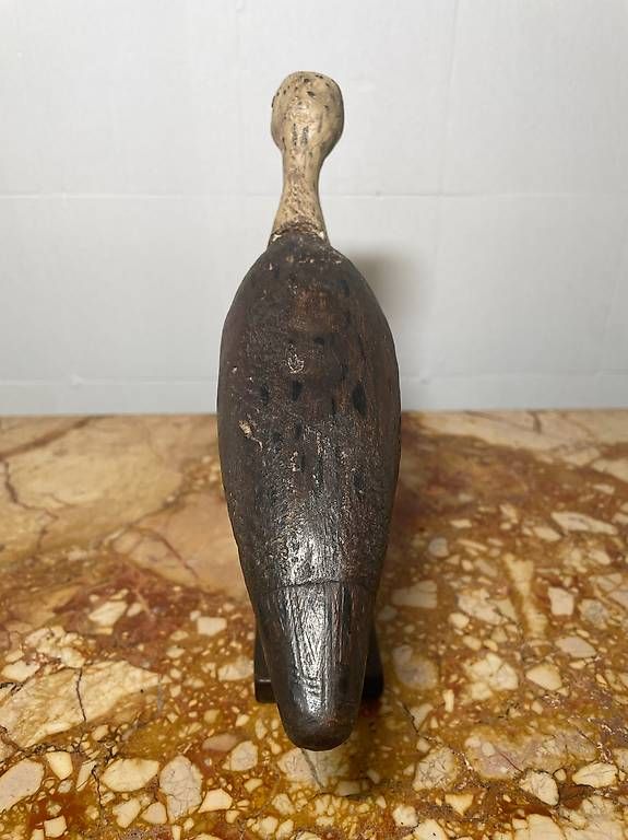 Tutte le decorazioni: Lockvogel aus Holz, mit weissem Kopf – Usato da Nidau venduto da Nintschgu 2