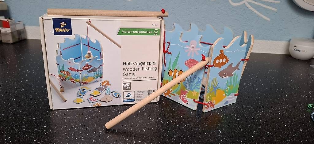 Giochi: Magnet-Angelspiel aus Holz- gebraucht – Usato da Urdorf venduto da natascha_1