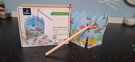 Magnet-Angelspiel aus Holz- gebraucht