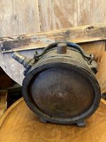 Alte Fuhrmann Flasche um 1850 Eichenholz
