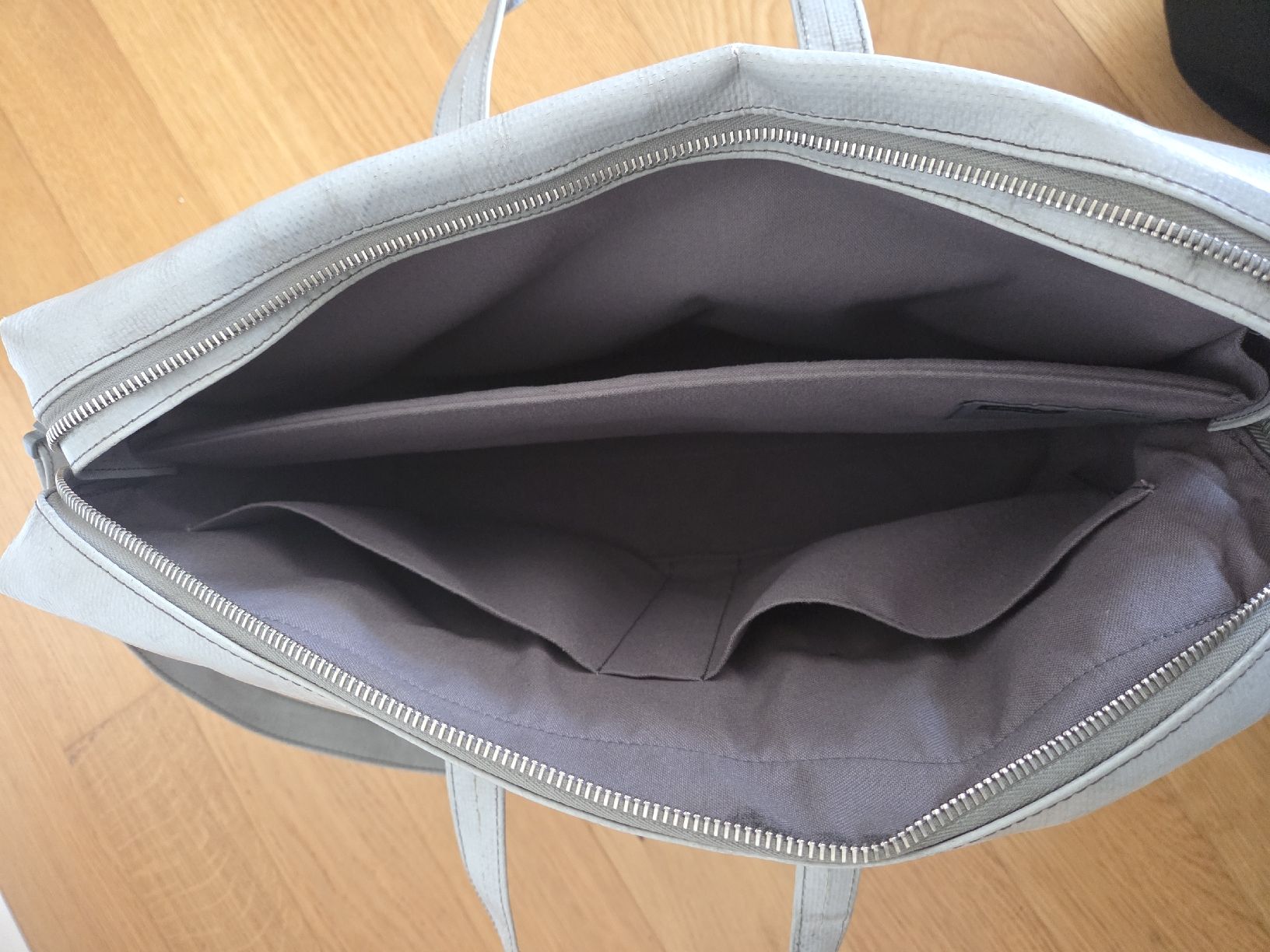 Freitag Borse da donna: FREITAG R523 Hoffmann grau – Usato da Auslikon venduto da lavendelblue 1