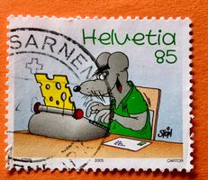 Nr.1158 Maus am Schreibmaschine Sondermarken GESTEMPELT 2005