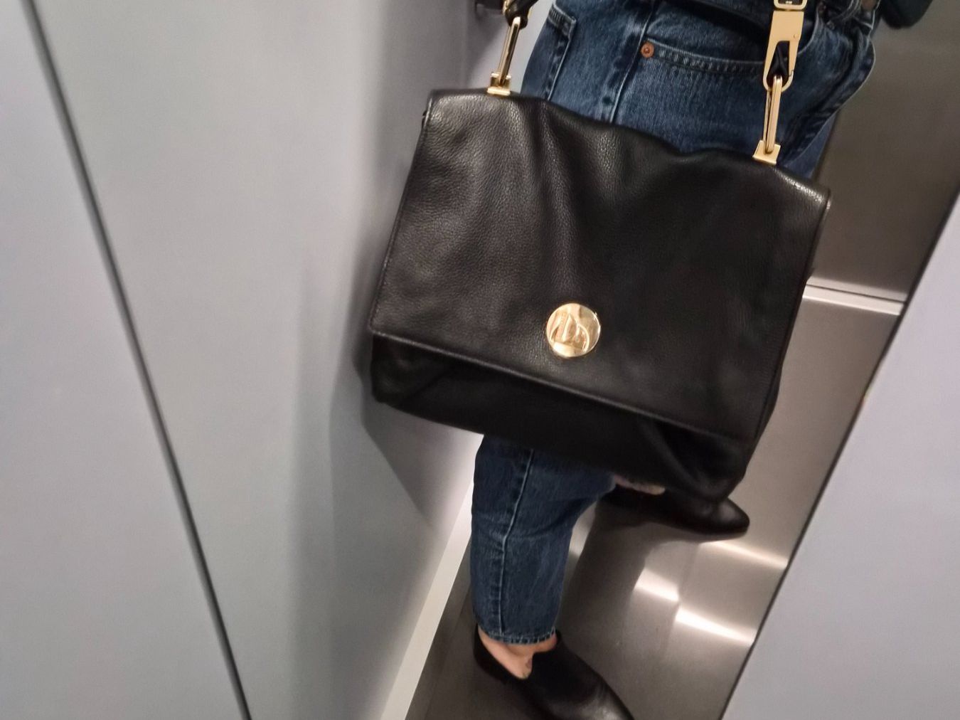Coccinelle Borse da donna: Coccinelle-  Black Leather Bag- – Usato da Maur venduto da Sofi___ 1