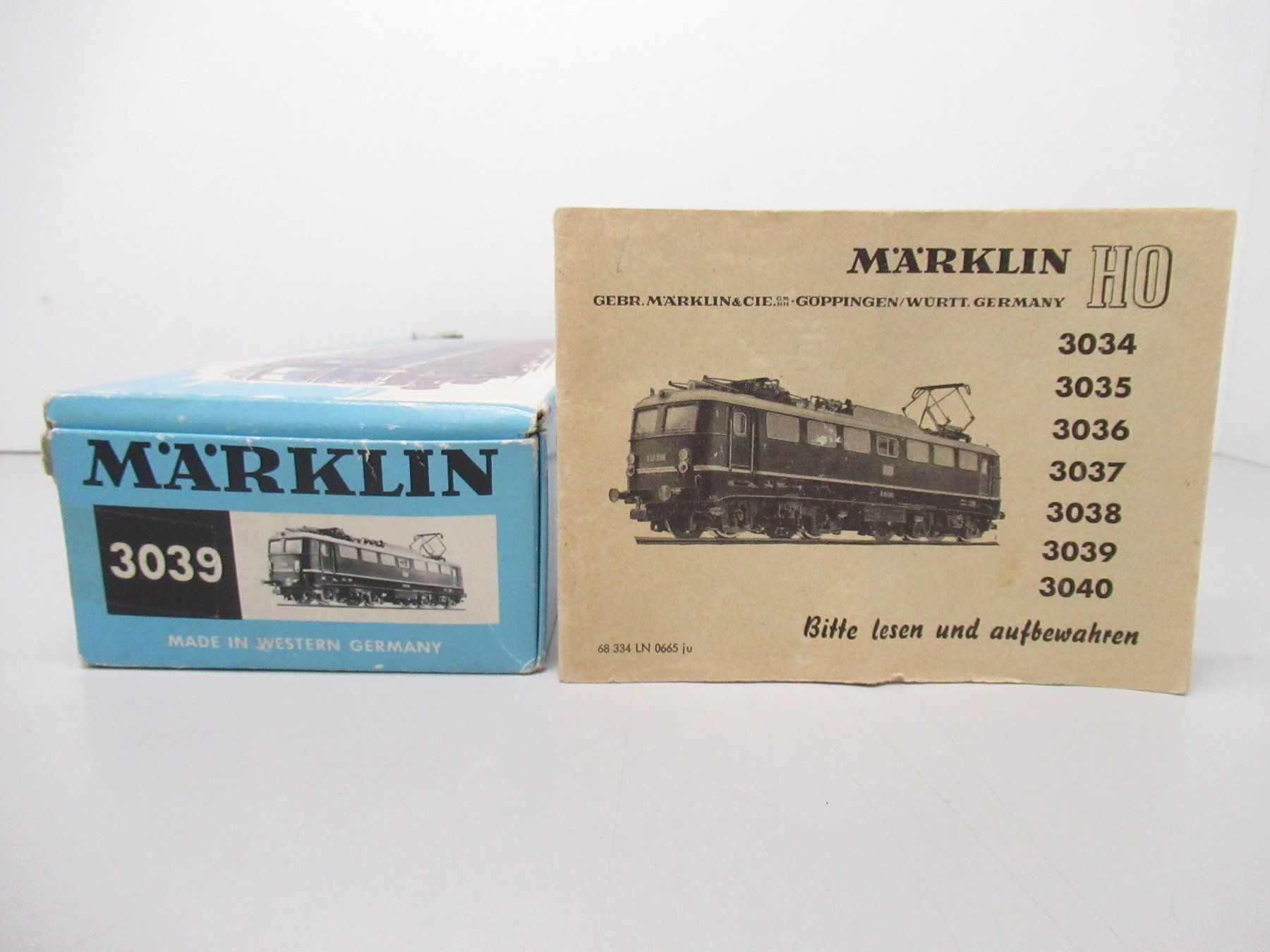 Märklin Modelleisenbahnen: Märklin 3039 E-Lok BR E10 Deutsche Bahn Digital RailCom AC – Gebraucht aus Basel von mhmarken 6