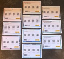 Swiss Crypto Stamp 2.0 - Alle 10 Stück ungeöffnet