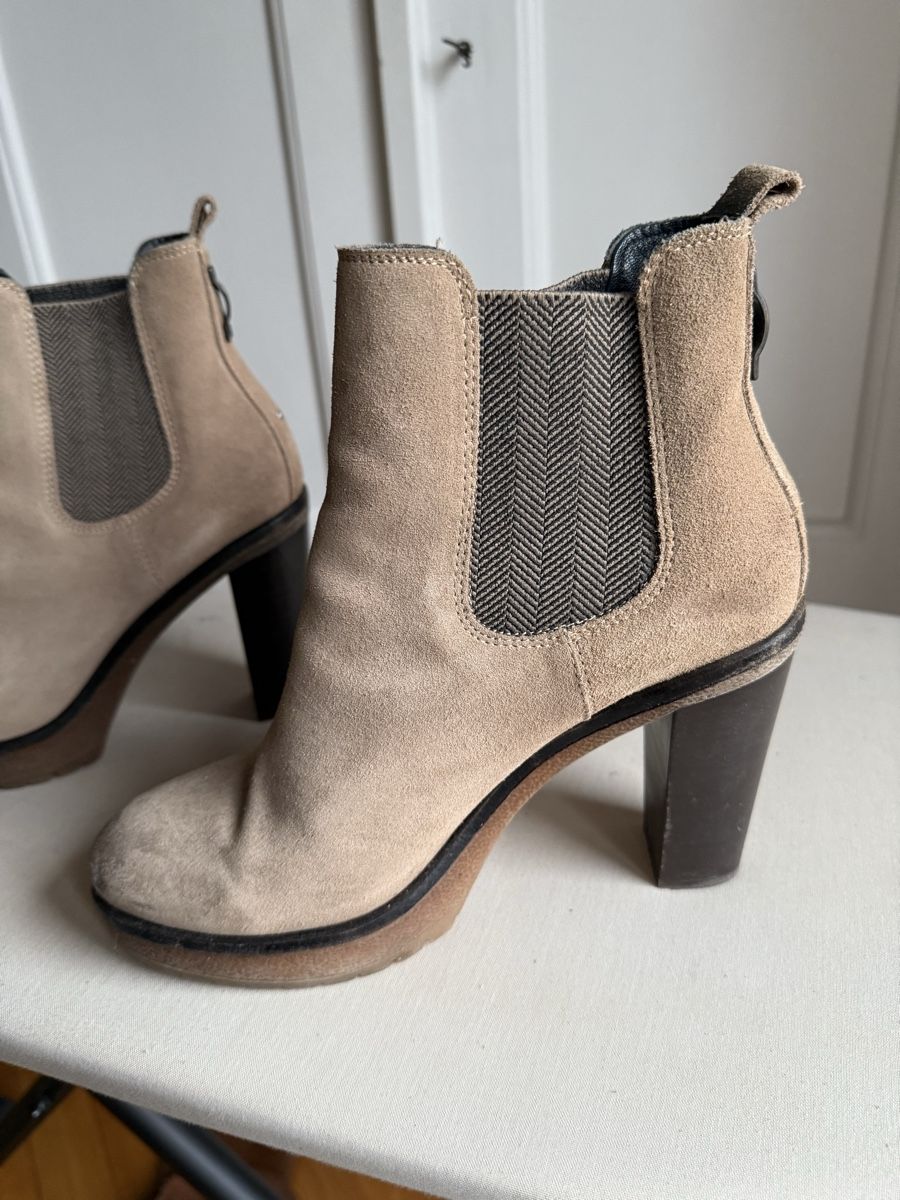 Tommy Hilfiger Scarpe da donna: Suede Ankle Boots - Tommy Hilfiger - Size 40 – Usato da Genève venduto da jul_5xsn 8