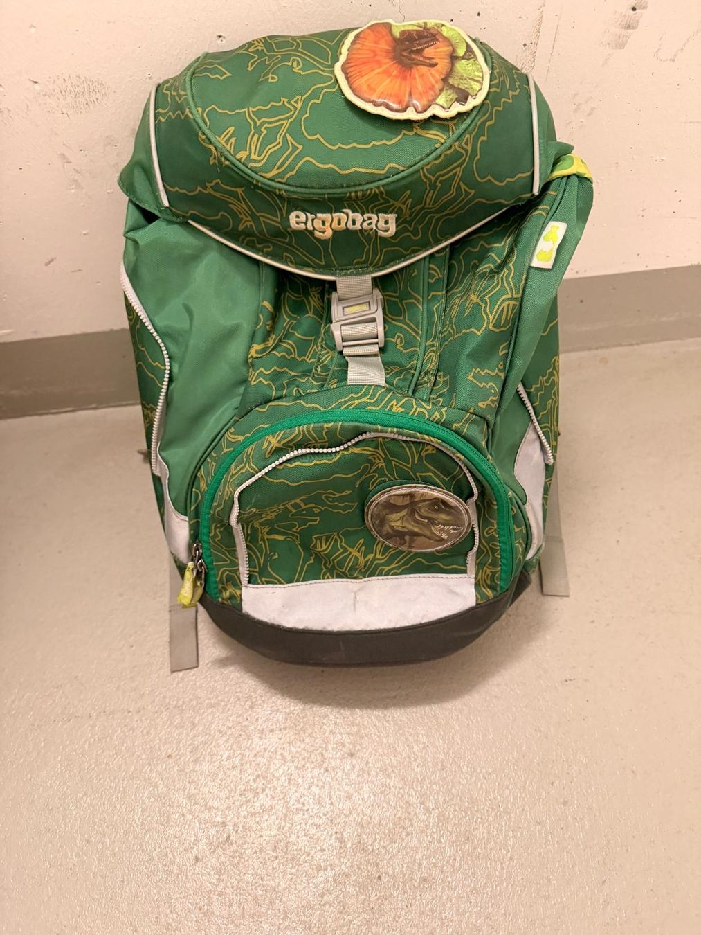 Ergobag Borse & Zaini: Schulrucksack Ergobag Pack grün Dinosaurier Motiv – Usato da Dättwil AG venduto da sar_7kqc 1