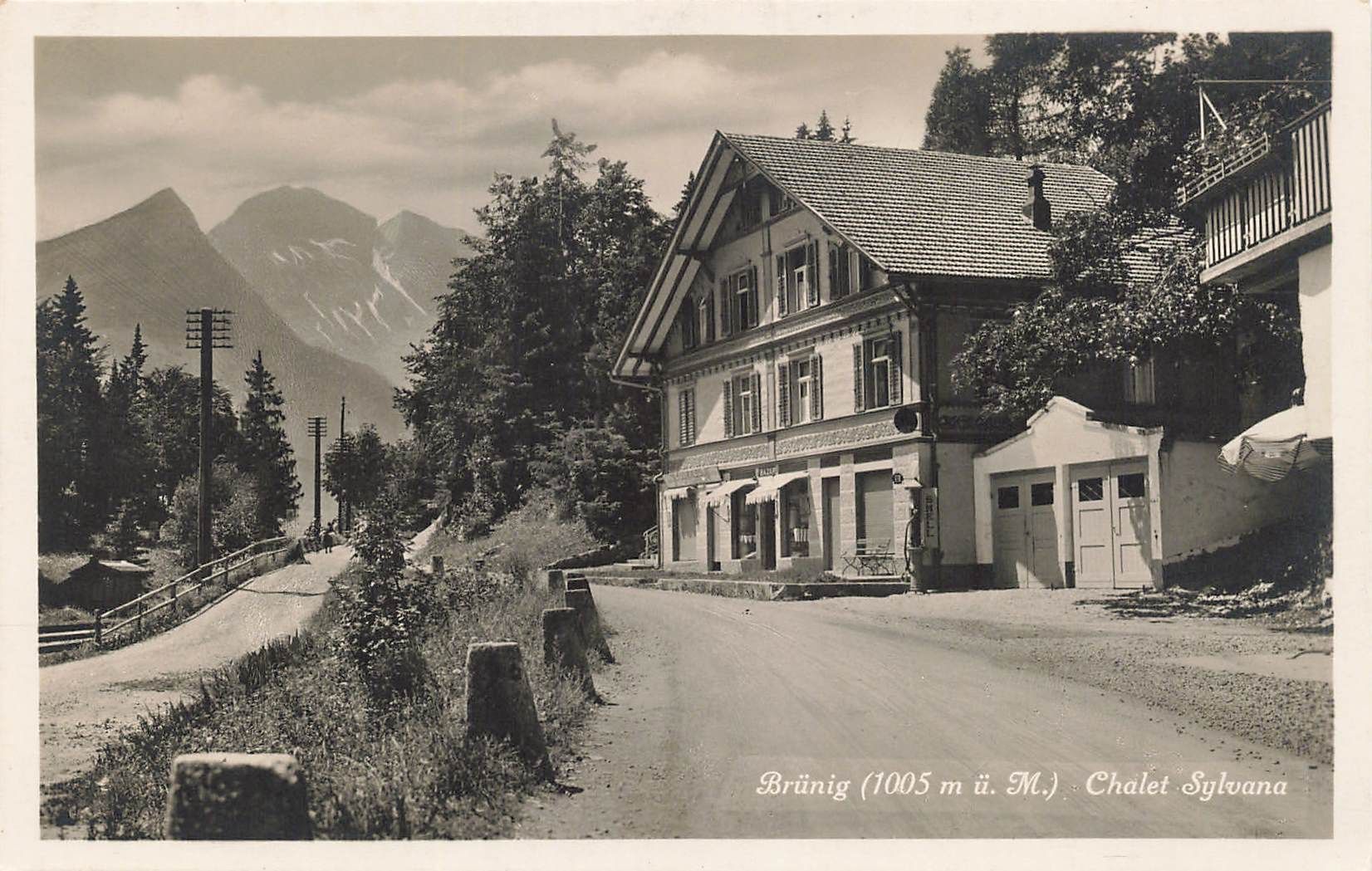 Cartoline postali: Brünig (BE) Chalet Sylvana – Usato da Biasca venduto da Blenio71