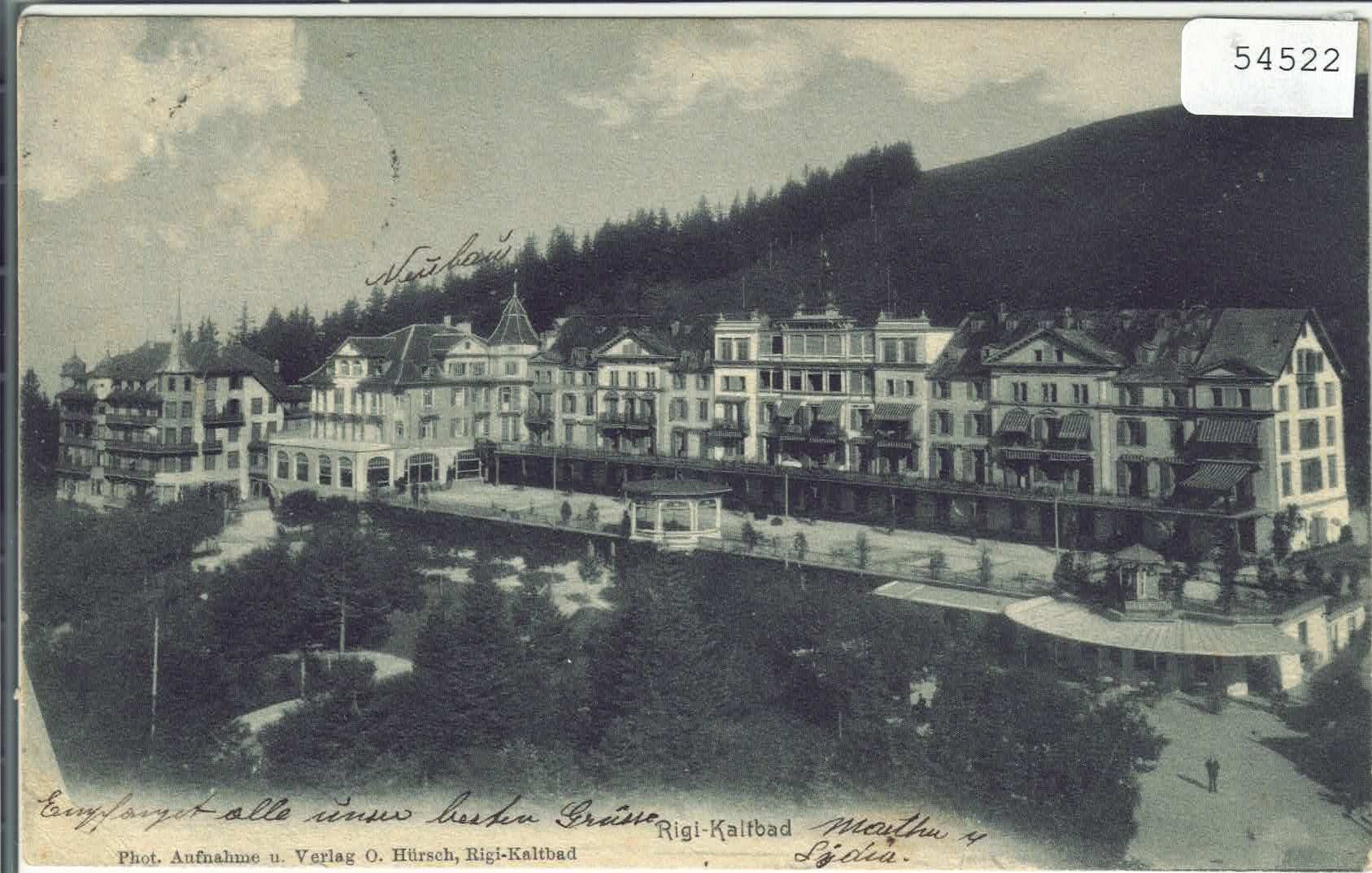 Cartoline postali: Rigi-Kaltbad - Kurhaus – Usato da Ettingen venduto da Kartenplanet