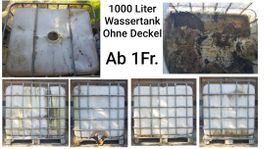 1000liter Wassertank ab 1Fr.