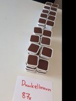 Dunkelbraune Ersatzfarben für Malkasten Wasserfarbe Caran d'