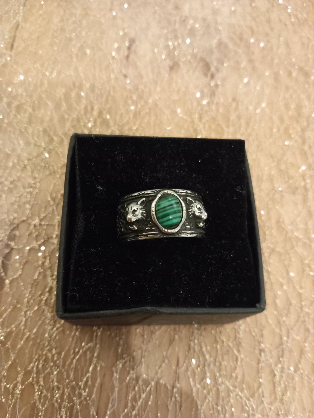 Gucci Anelli: Gucci bague anger forest malachite – Usato da Genève venduto da GenevaLuxury